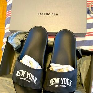 Balenciaga New York Pool Slides